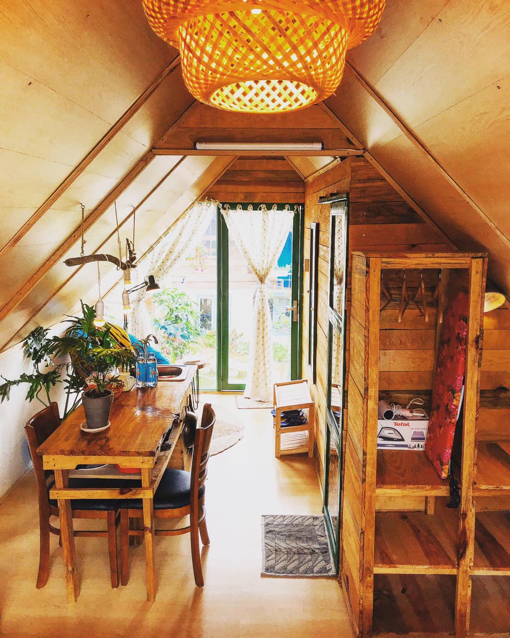 chất liệu thiết kế homestay phong cách Bohemian